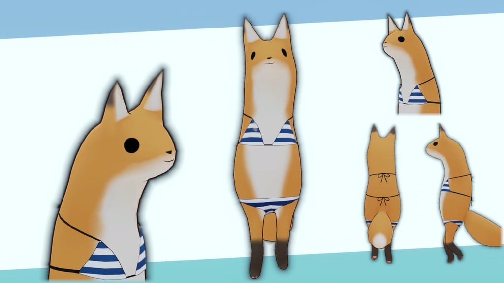 きつねakyo3.0用ビキニ