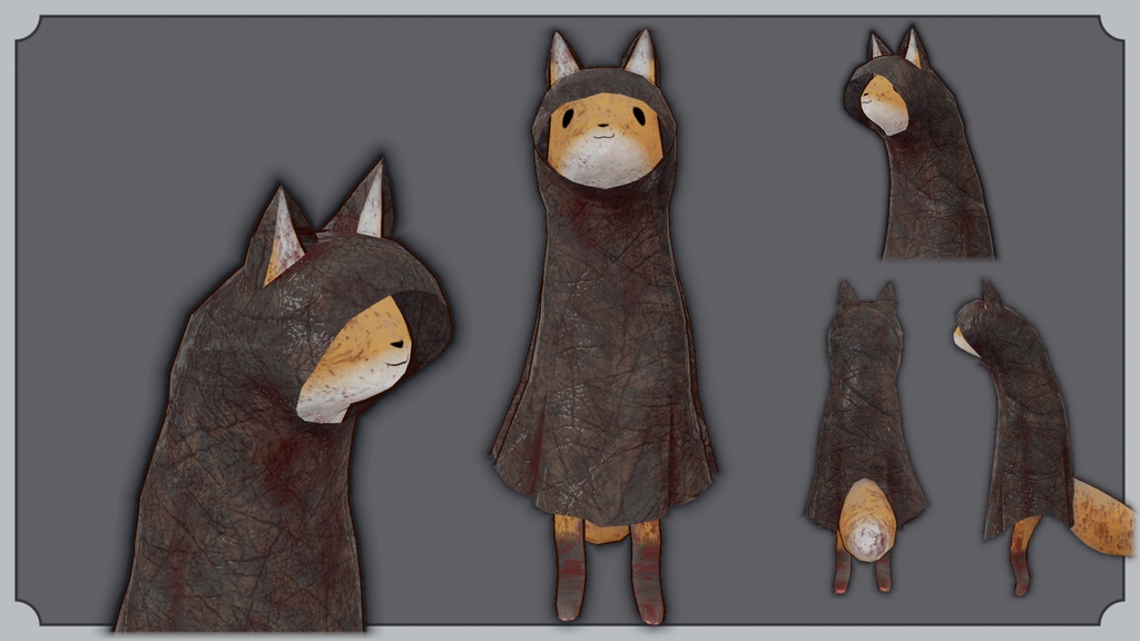 きつねポンチョ(ハロウィン)akyo