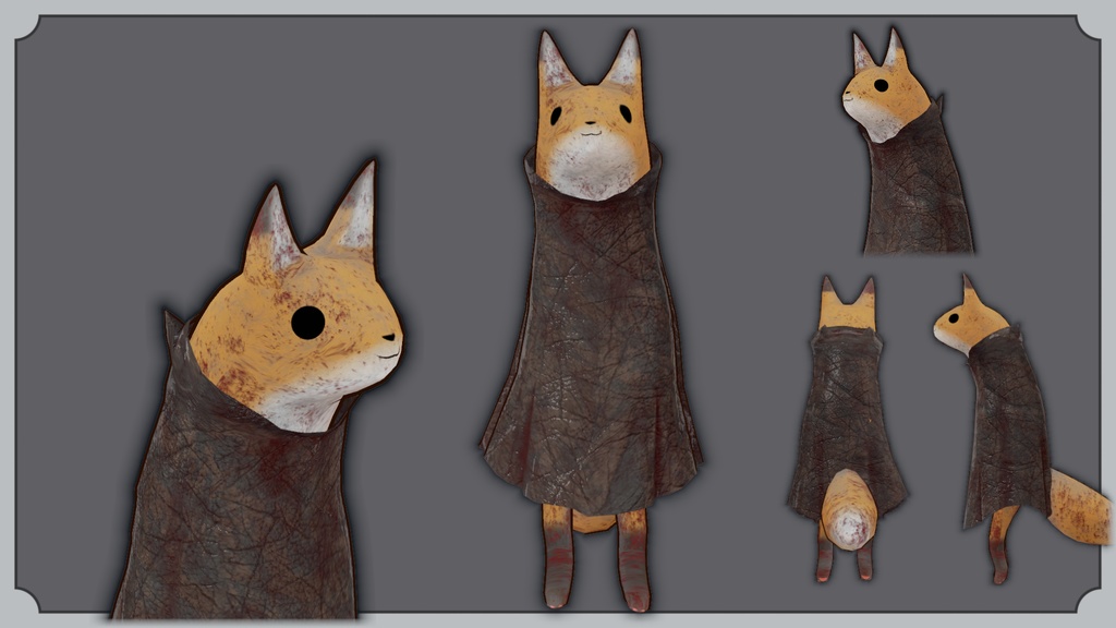 きつねポンチョ(ハロウィン)akyo