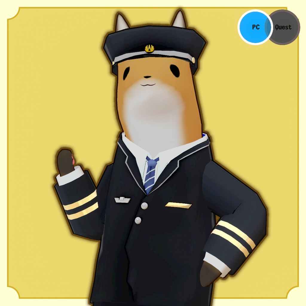 駅員きつねakyo