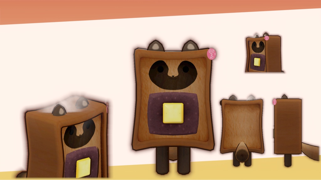 トーストたぬきakyo