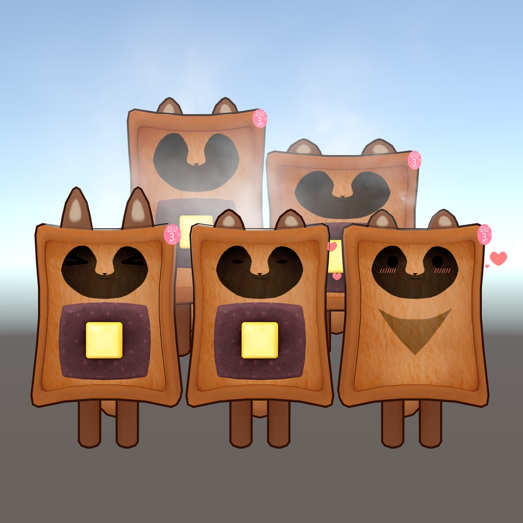 トーストたぬきakyo