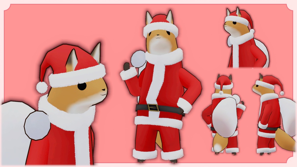 サンタきつねakyo