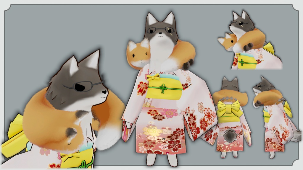 ふりそでおおかみakyo