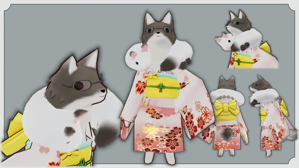 ふりそでおおかみakyo