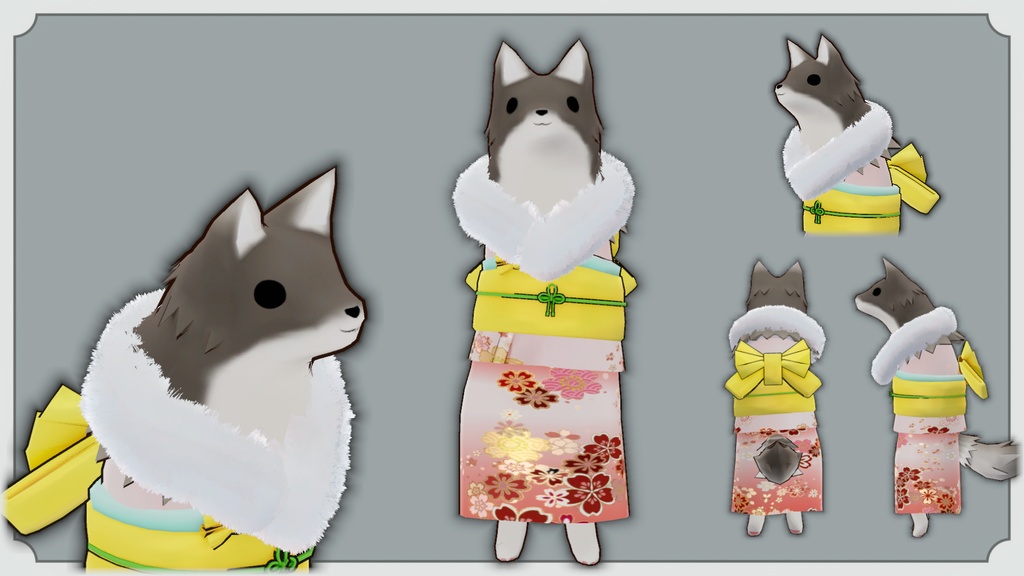 ふりそでおおかみakyo