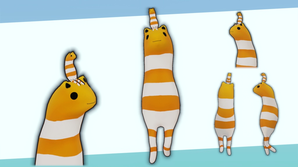 チンアナゴakyo(オレンジ)