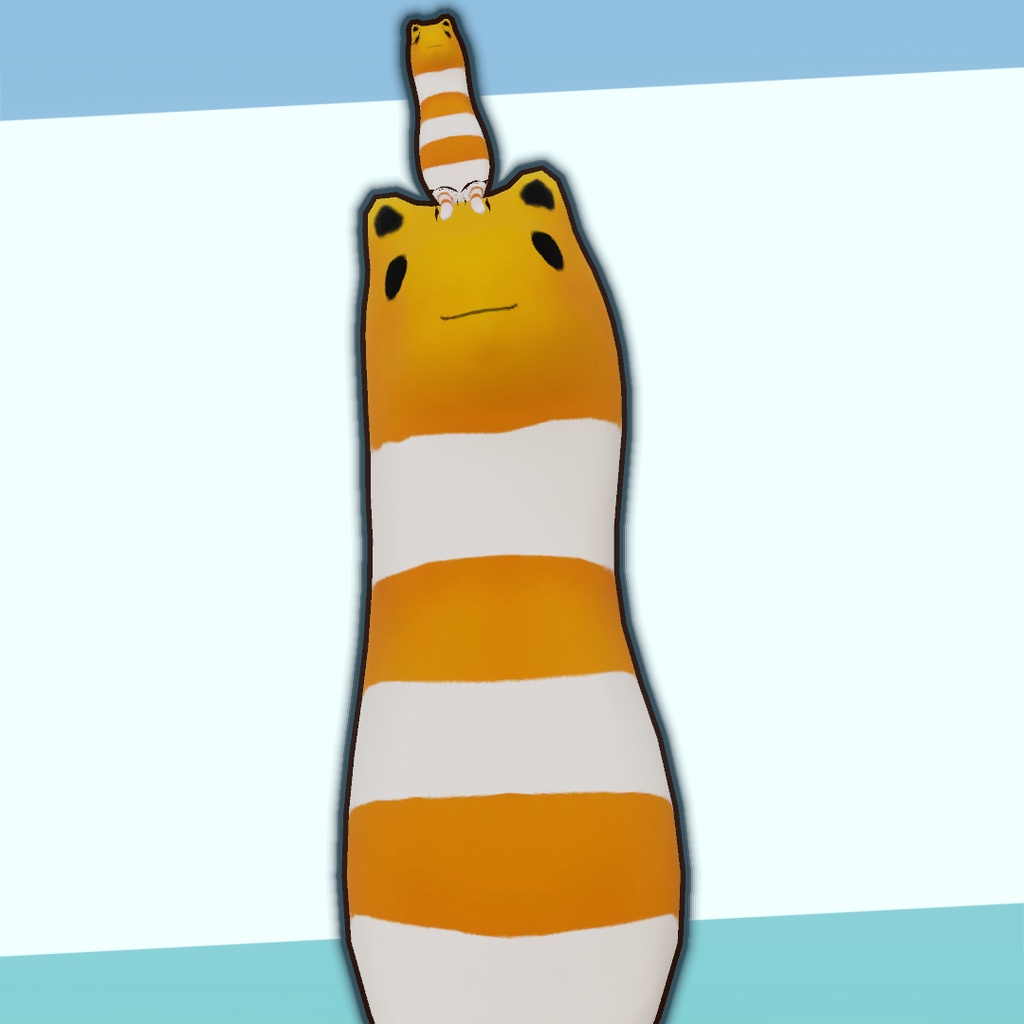 チンアナゴakyo(オレンジ)