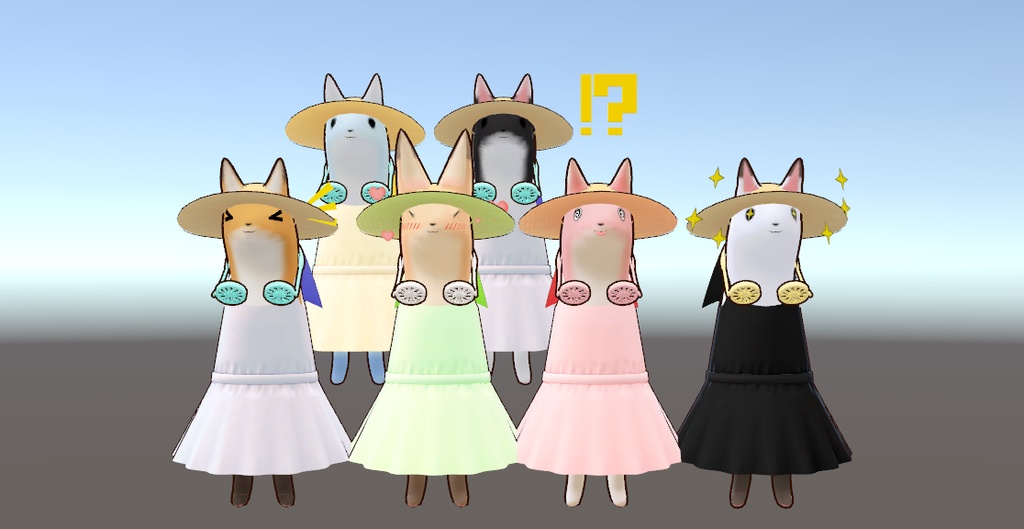 ワンピースきつねakyo