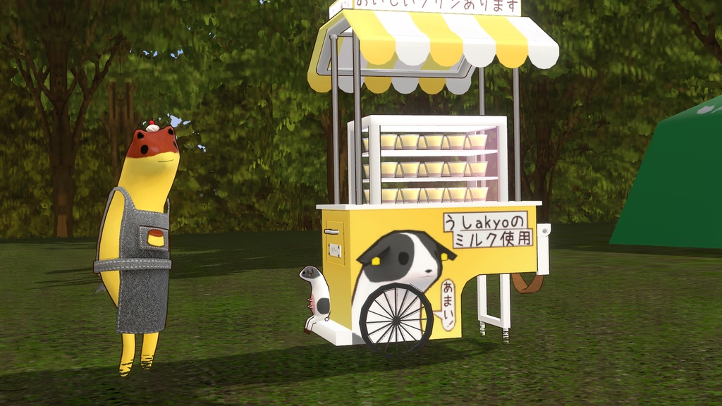 プリン屋台akyo