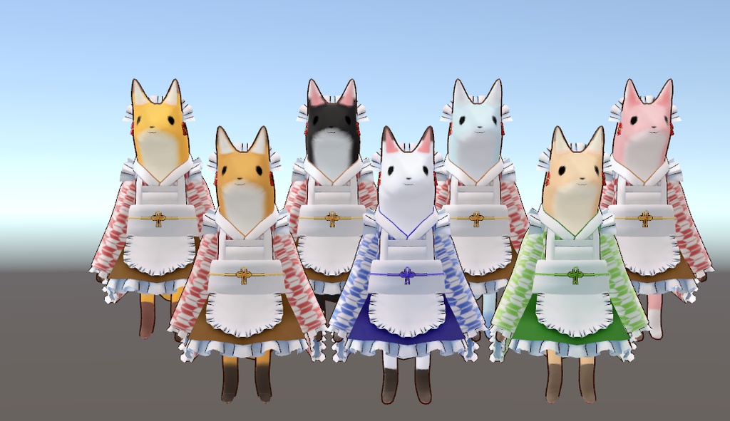 和メイドきつねakyo