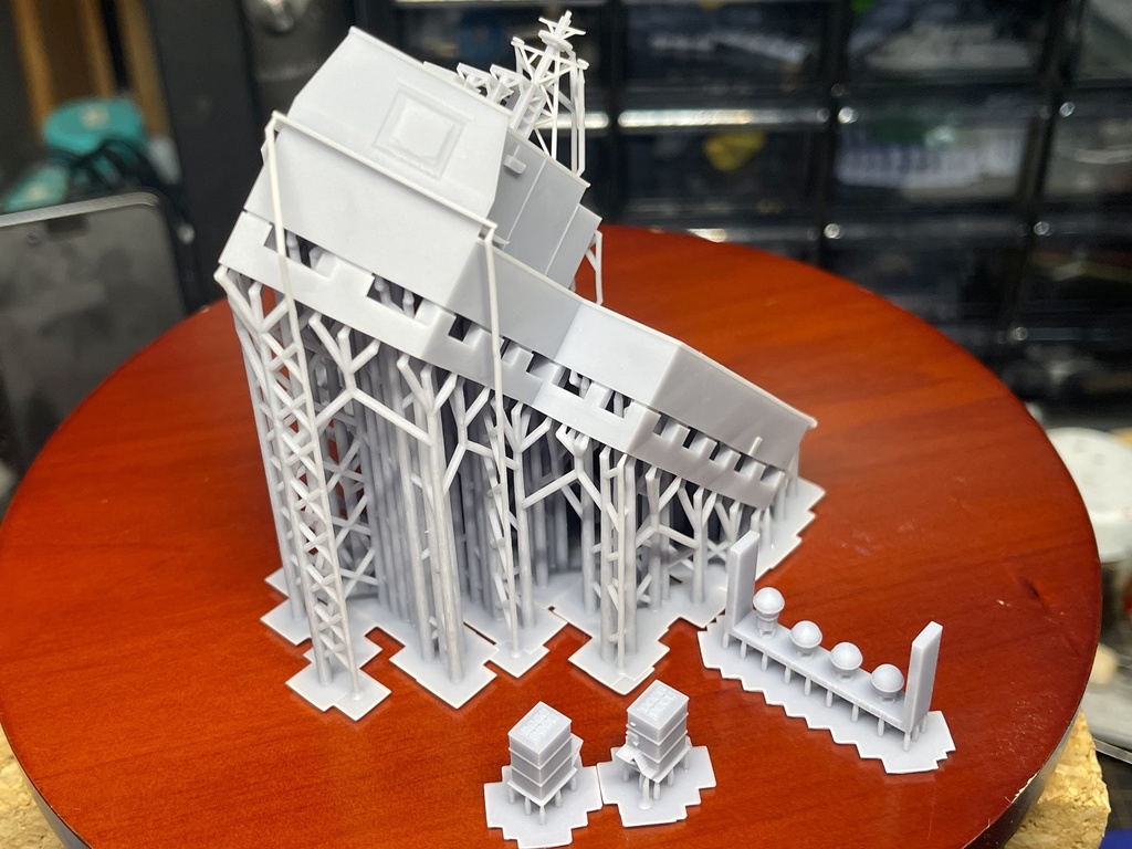 【STLデータ】1/700 イージス・アショア Aegis Ashore