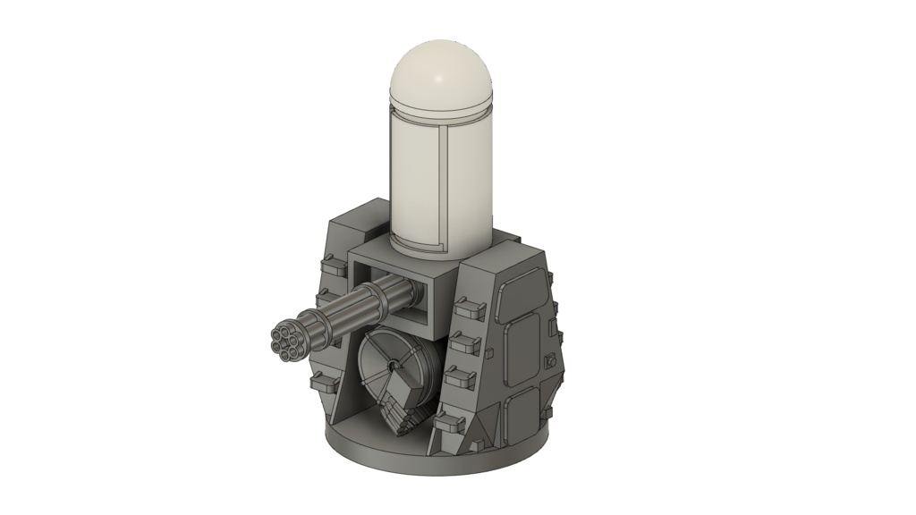 1/700 ファランクス 20mmCIWS（Block0、Block1B）