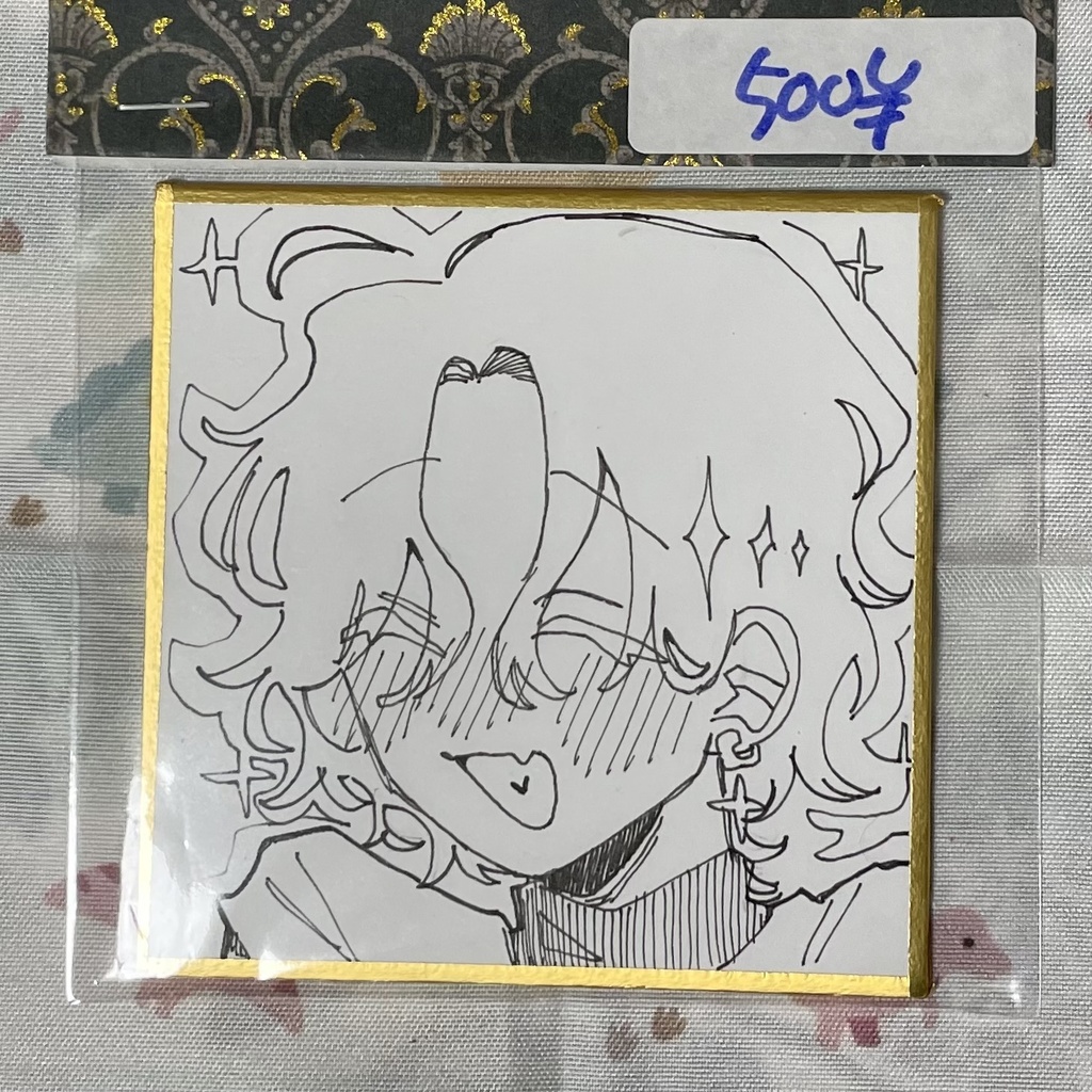 豆色紙原画 コミティア157