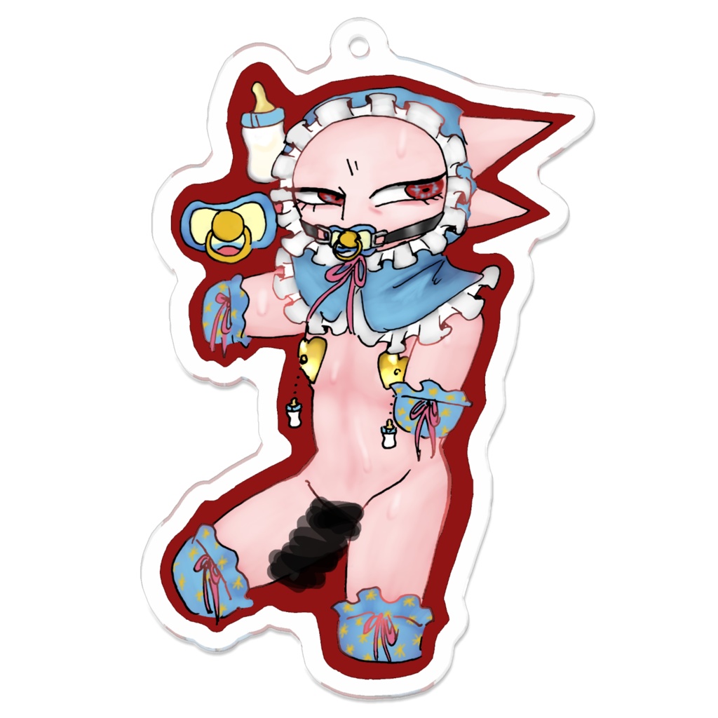 バブおじアクキー(バブの姿)