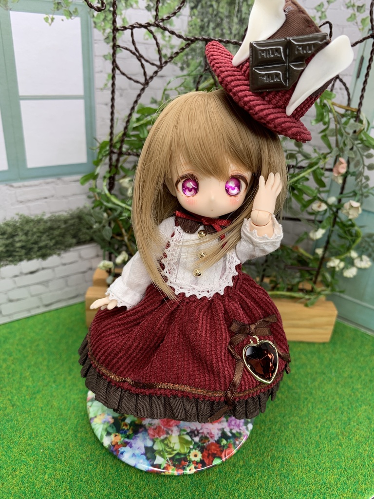 4インチウィッグ 前下がりふんわりボブ