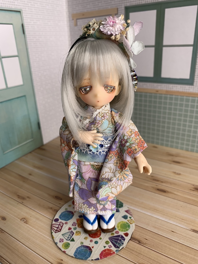 4インチウィッグ 前下がりふんわりボブ