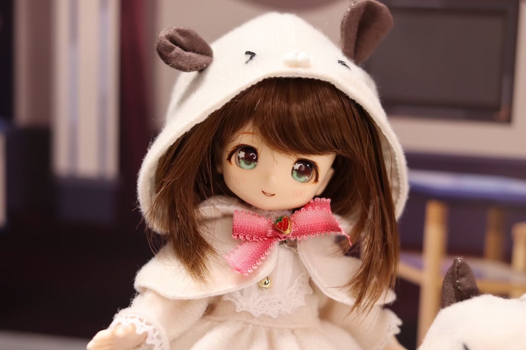 4インチウィッグ 前下がりふんわりボブ