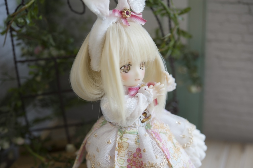 4インチウィッグ 前下がりふんわりボブ