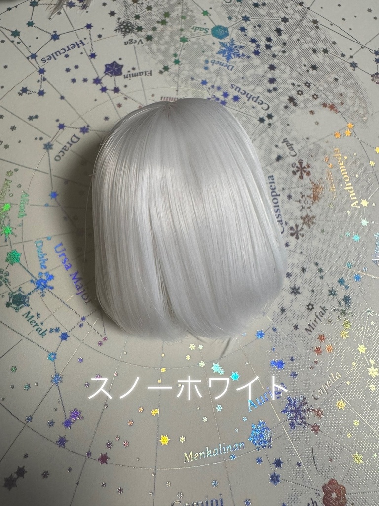 4インチウィッグ 前下がりふんわりボブ