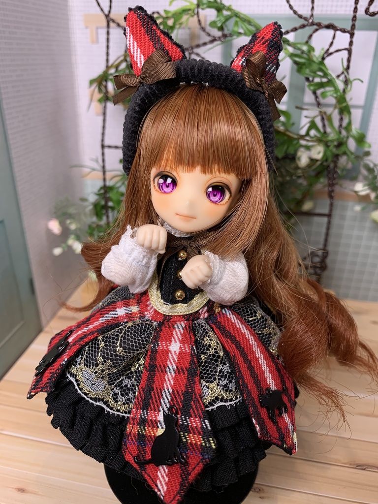 4インチウィッグ ゆる巻きグラデーション（DoujinHoopsさん
