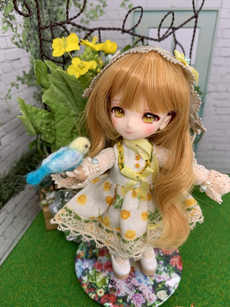 4インチウィッグ ゆる巻きグラデーション(DoujinHoopsさんコラボ)