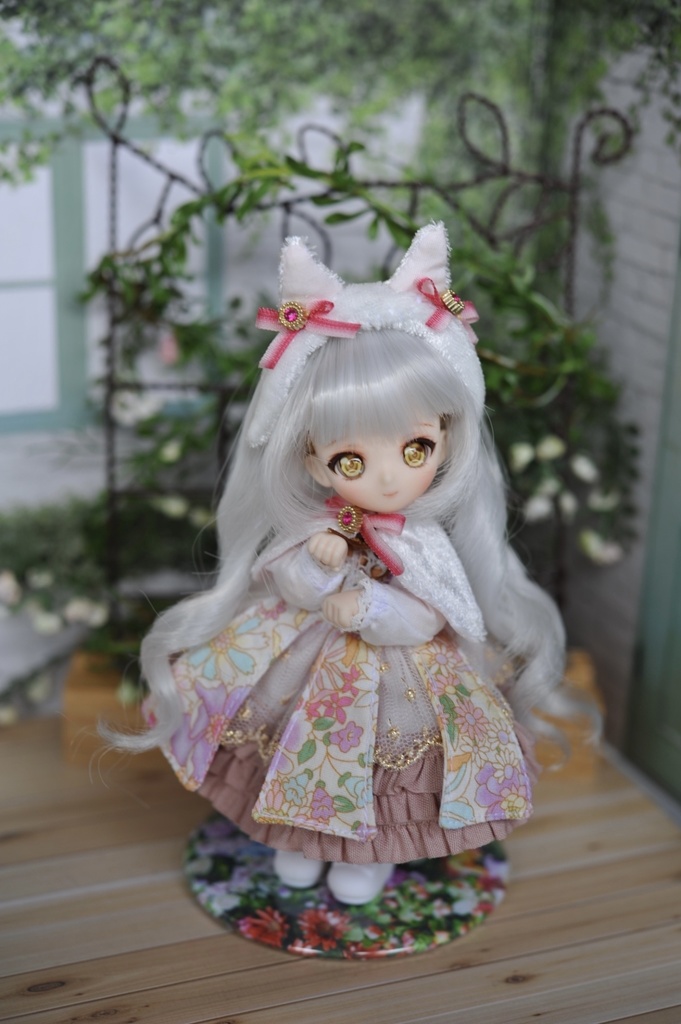 4インチウィッグ ゆる巻きグラデーション(DoujinHoopsさんコラボ)