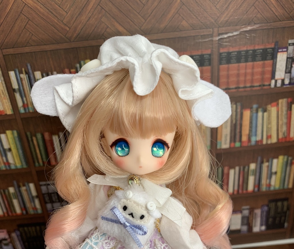 4インチウィッグ ゆる巻きグラデーション(DoujinHoopsさんコラボ)