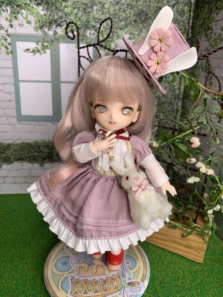 4インチウィッグ ゆる巻きグラデーション(DoujinHoopsさんコラボ)