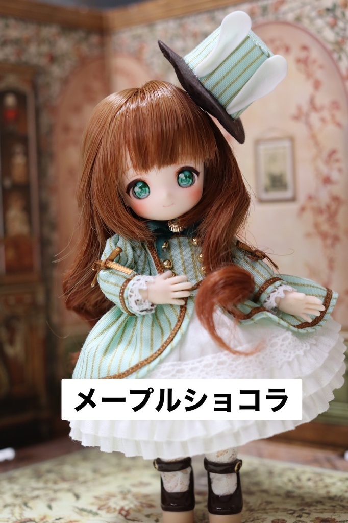 4インチウィッグ ゆる巻きグラデーション(DoujinHoopsさんコラボ)