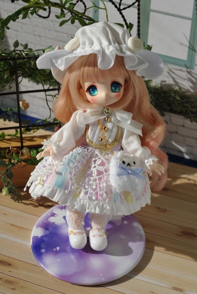 4インチウィッグ ゆる巻きグラデーション(DoujinHoopsさんコラボ)