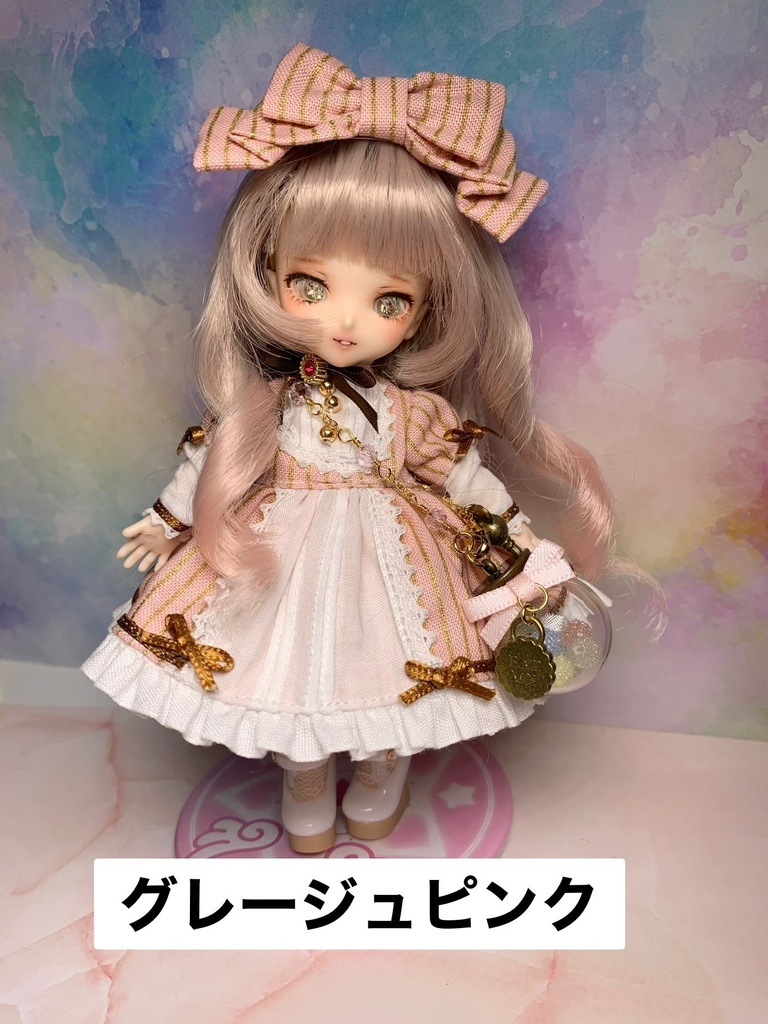 4インチウィッグ ゆる巻きグラデーション(DoujinHoopsさんコラボ)