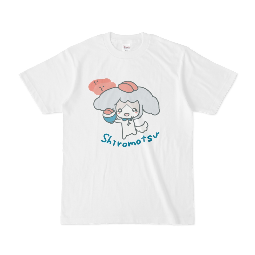 しろもつめんたいこTシャツ