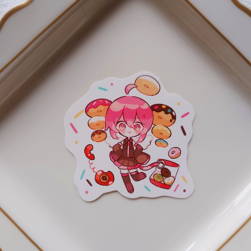 ドーナツテトさんシール