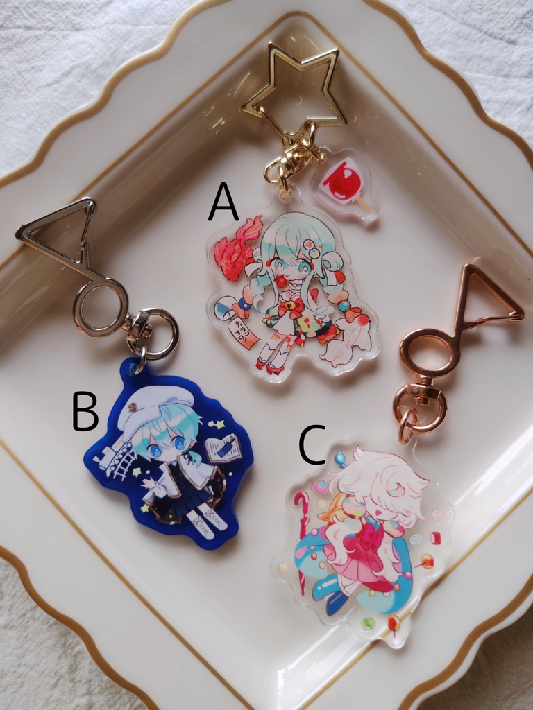 アクリルキーホルダー