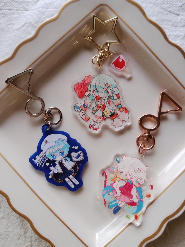 アクリルキーホルダー