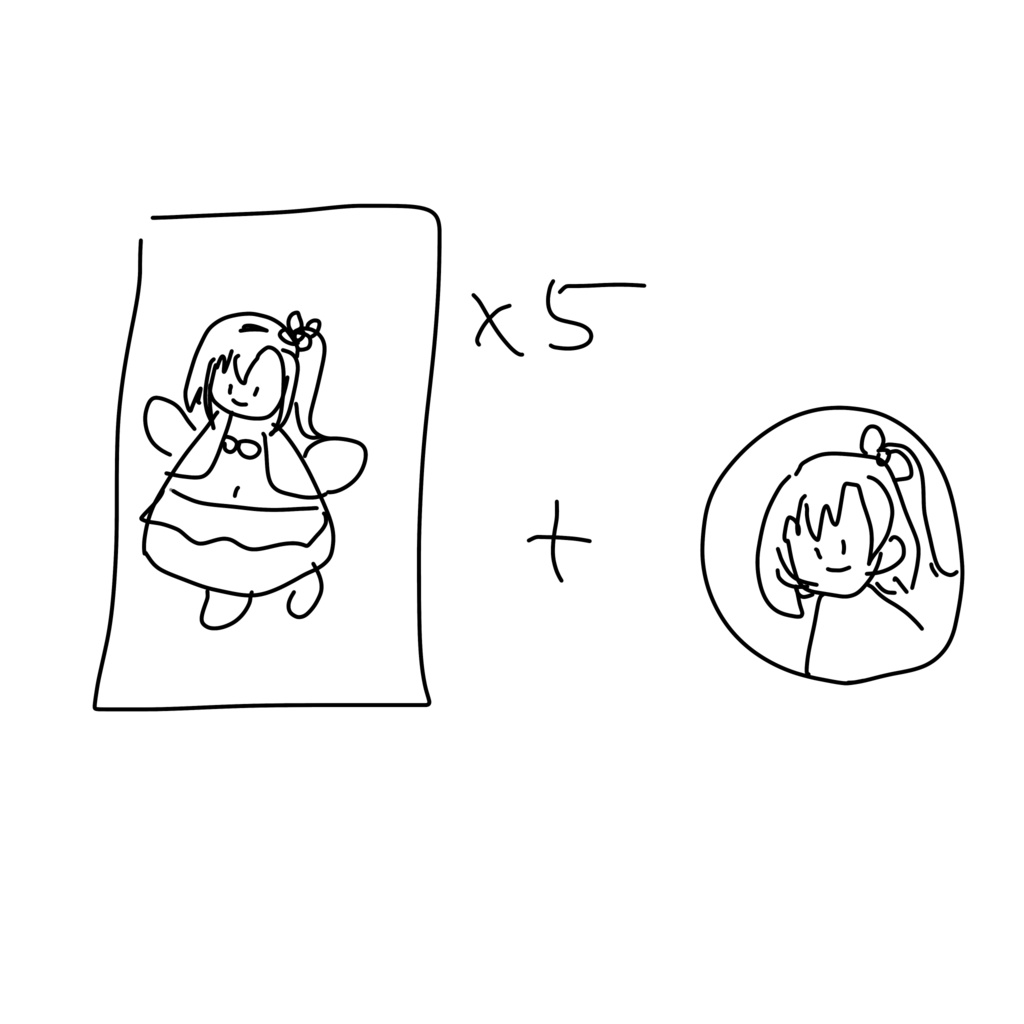 穂乃果ブロマイド5枚セット＋缶バッチ
