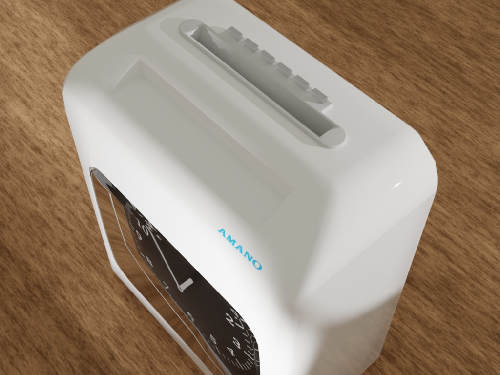 タイムレコーダー【時計は即アニメーション可能】