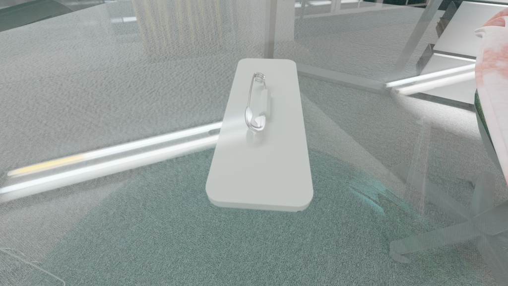 OL服によく合うアクリル名札ネームプレート