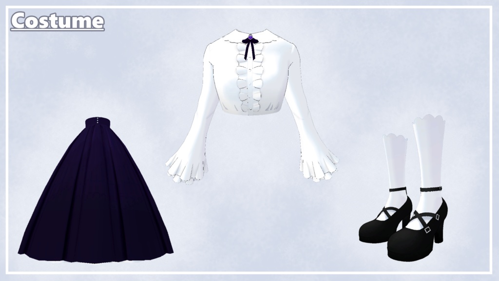 オリジナル3Dモデル『柊花-shūka-』