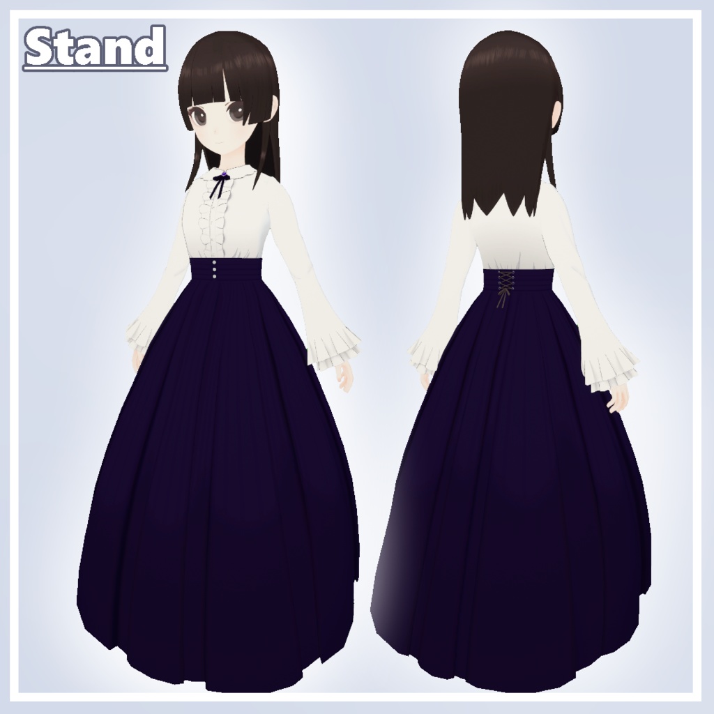 オリジナル3Dモデル『柊花-shūka-』