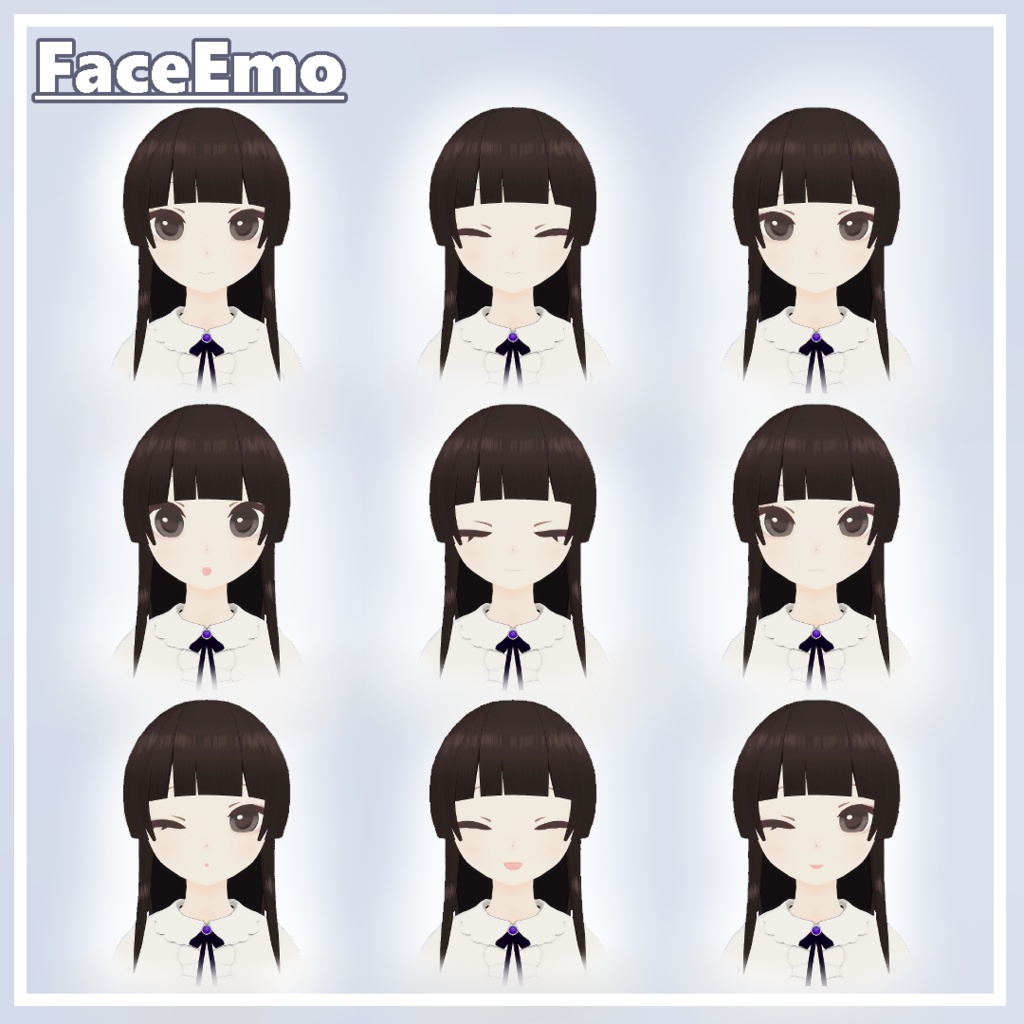 オリジナル3Dモデル『柊花-shūka-』