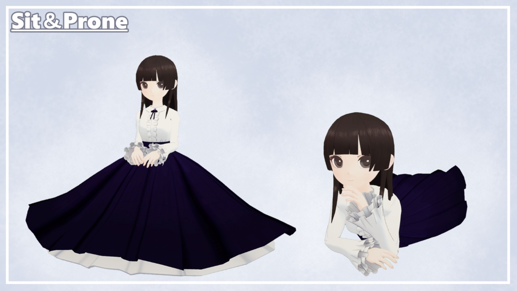 オリジナル3Dモデル『柊花-shūka-』