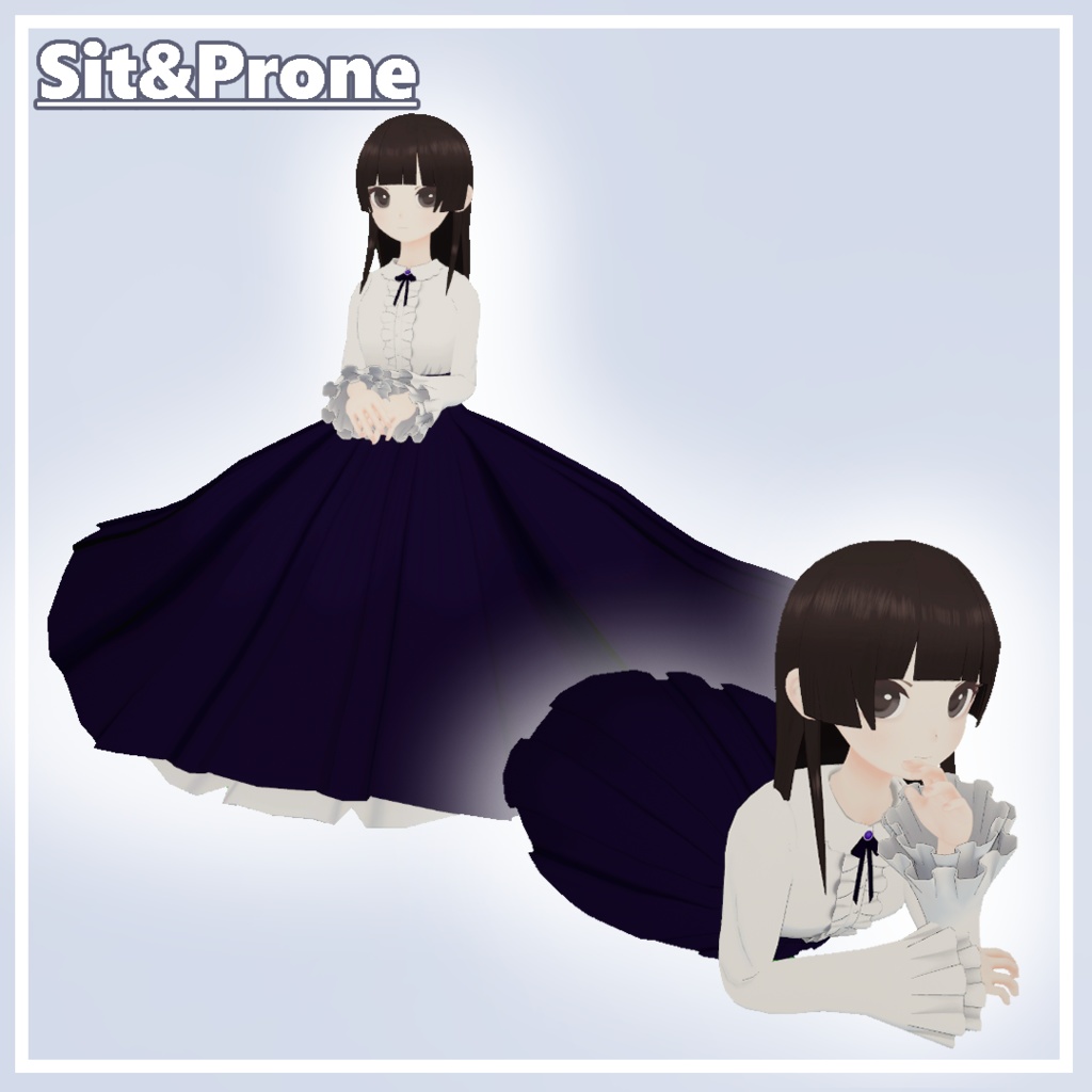 オリジナル3Dモデル『柊花-shūka-』