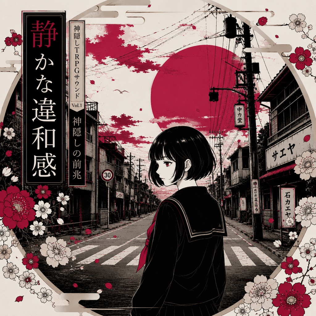 【TRPG・和風ホラー向け】静かな違和感 ― 神隠しの前兆BGM集 ―