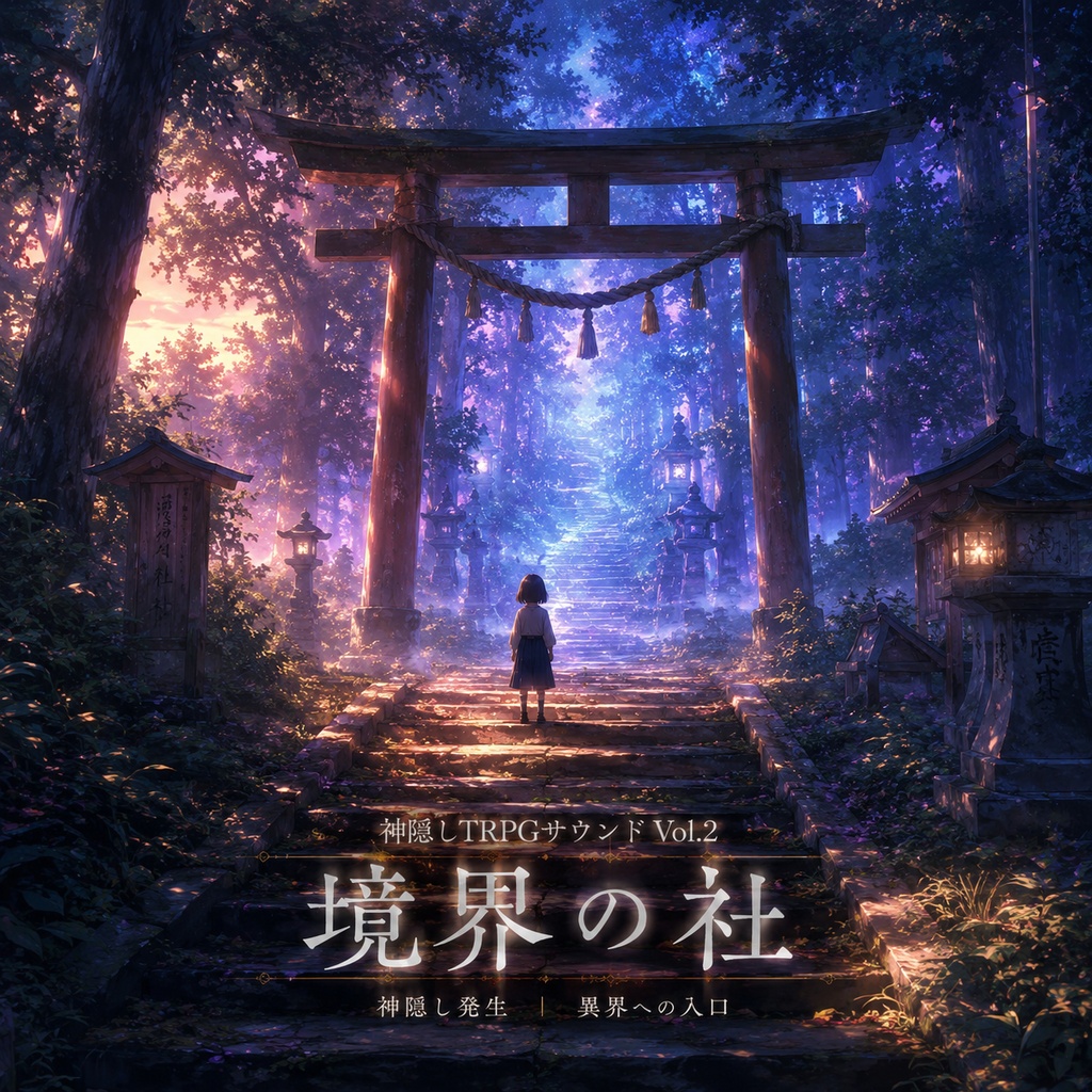 【TRPG・和風ホラー向け】境界の社 ― 神隠しと異界への入口BGM集 ―