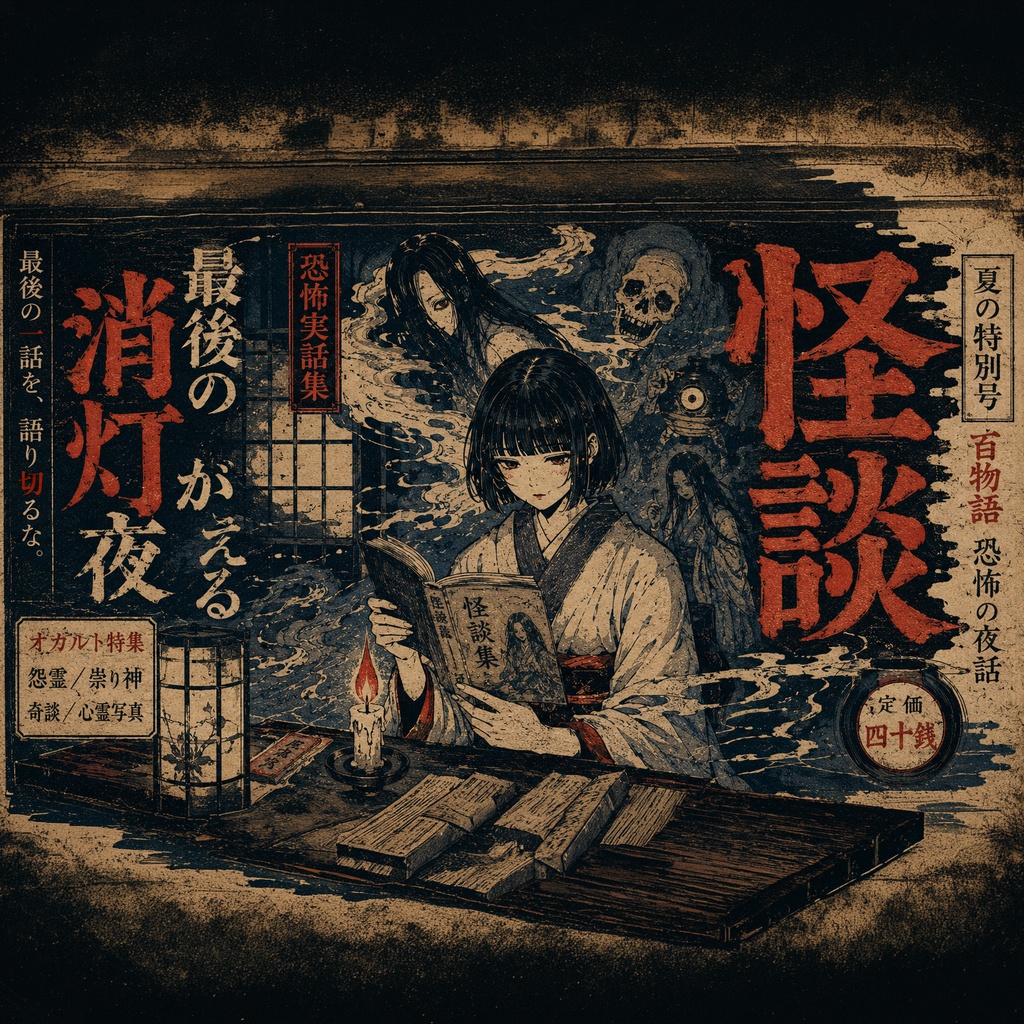 【怪談朗読・TRPG】百物語を演出する和風アンビエントBGM集