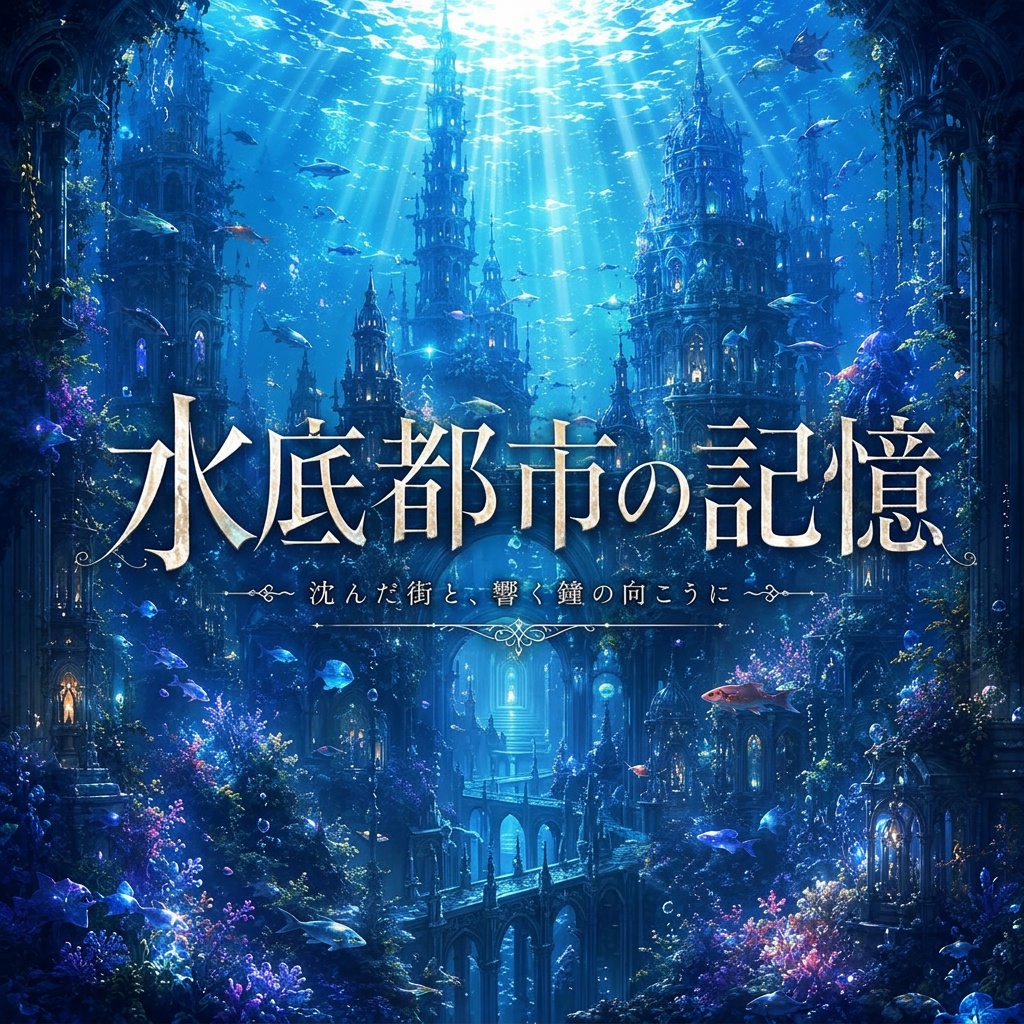 【TRPG・CoC向け】水底都市の記憶 ― 神秘の水中都市・異界探索BGM