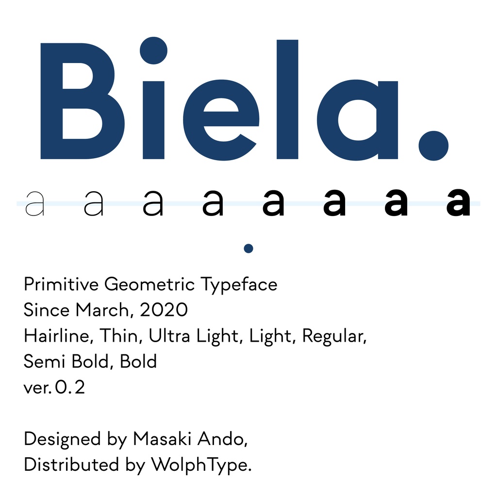 Biela Trial Fonts
