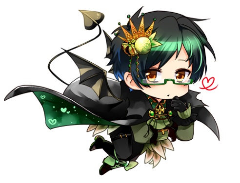 悪魔三成アクリルキーホルダー